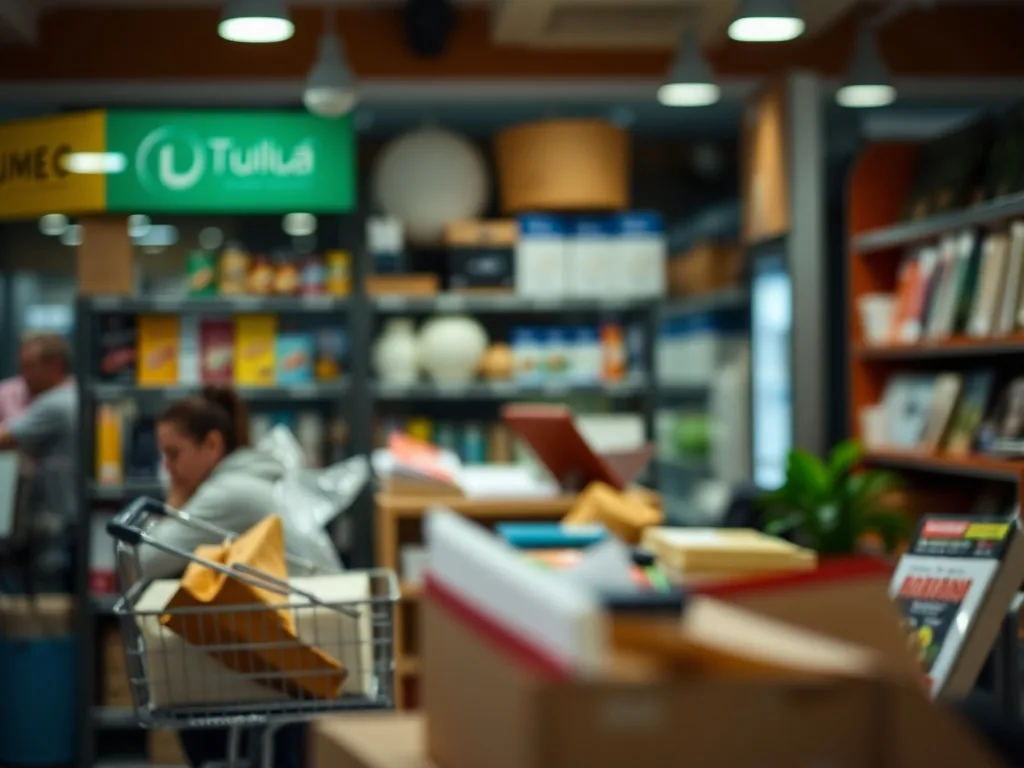 Interface d'une boutique en ligne avec un casque et un carnet, évoquant une formation courte e-commerce