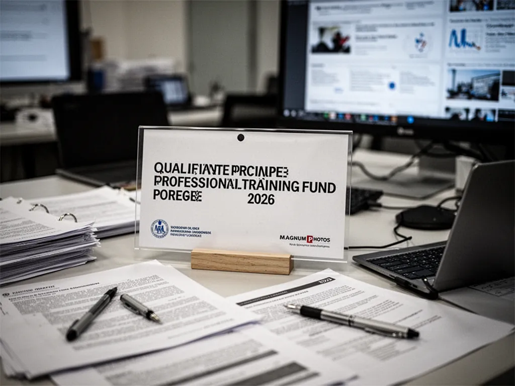 Personne consultant son compte formation sur un ordinateur avec des notes de comparaison de cursus à côté