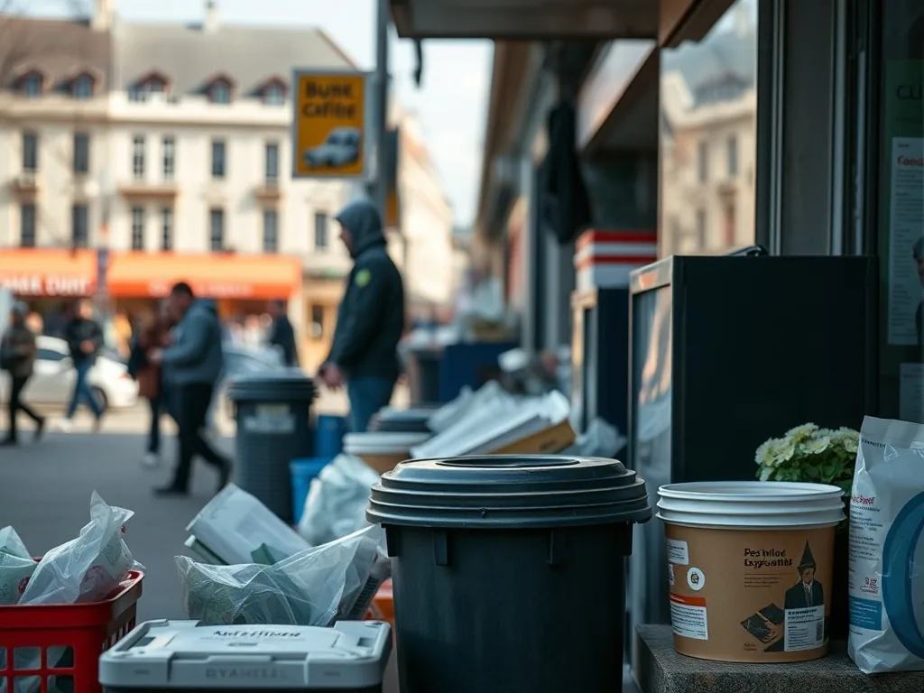 Un professionnel en réunion, écouteurs, documents en anglais sur la table, tableau blanc avec des indicateurs